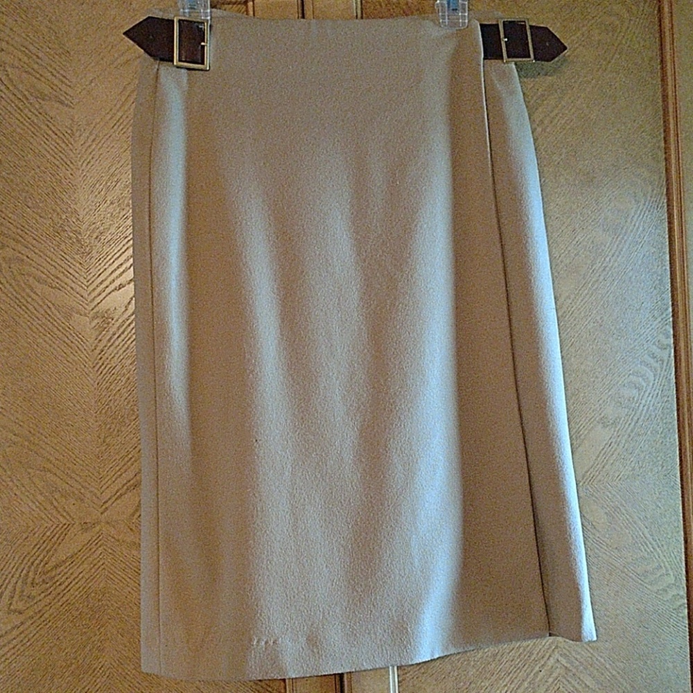 KORS cashmere wrap skirt. 12